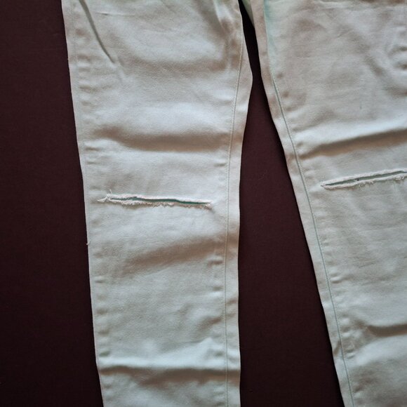 NEW Bebe girls jeans light blue - size 14 - Picture 3 of 6